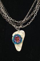  Dichroic Glass Necklace