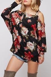 Floral Sweater Top