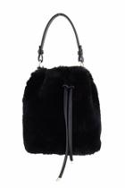  Fur Bucket Bag