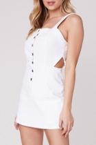  White Denim Romper