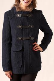  Textured Paddington Coat
