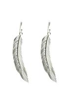  Sterling Feather Earring