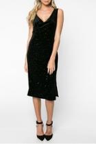  Glitter Velvet Bodycon Dress