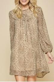  Flowy Leopard Dress