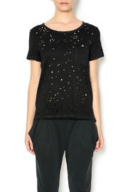 Black Mesh Tee