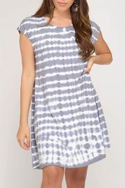  Tye-dye T-shirt Dress
