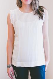  Lace Trim Top