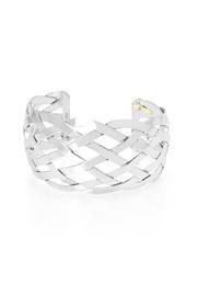  Silver Braided Cuff