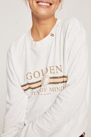  Golden Crop Sweatshirt