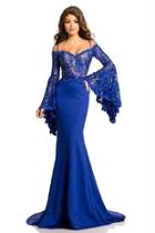  Bell Sleeve Gown