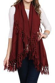  Fringe Edge Vest