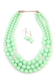  Oversize Bead Necklace Set