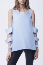  Soft Blue Mattia Top