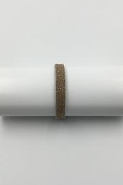  Cream Swarovski/leather Bracelet