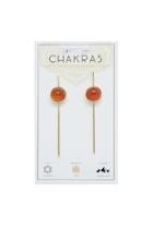  Carnelian Chakra Earrings