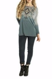  Geometric Embroidered Tunic