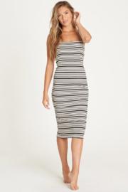  Midnight Tropics Midi Dress