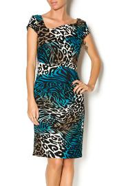  Multicolor Leopard Dress
