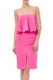  Strapless Cape Midi
