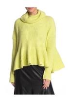  Lime Turtleneck Sweater