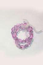  Lilac Beaded Bracelets