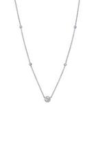  Simulated Diamond Sterling Necklace