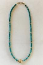  Turquoise Gold Necklace