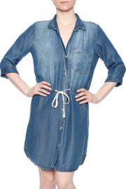 Chambray Tie Dress
