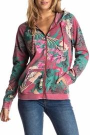  Tropical Pirnt Hoodie