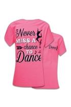  Never-miss-a-chance-to-dance Youth Tee-shirt