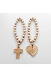  Virginia-gray/white/gold Accent Beads 16(cross Pendant)