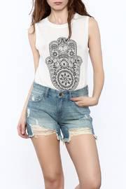  Beige Muscle Tee
