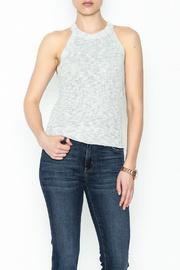  Sleeveless Halter Sweater