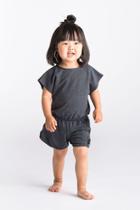  Grey Terry Romper