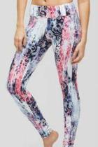 Blurred Print Leggings