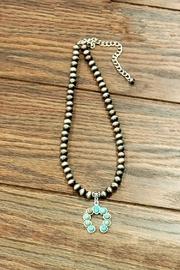  Squash-blossom Natural-turquoise Necklace
