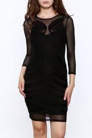 Semi Sheer Bodycon Dress