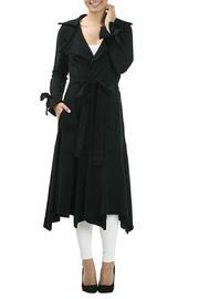  Raw Edge Cotton Trench