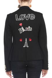  Ellie Long Blazer W Embellished Back