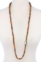  Beads & Rhinestone Necklace