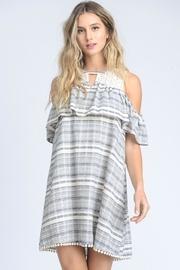Detailed Stripes Dress
