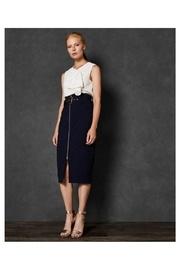  Belted Pencil Skirt