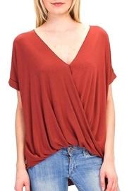  That's-a-wrap Cinnamon Top