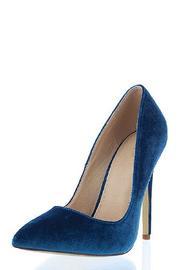  Yuna Velvet Heels