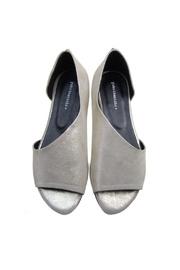  Assymetrical Gold Shoe