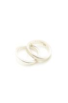  Double Thin Wave Ring