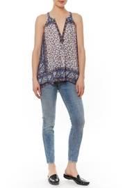  Emrys Floral Border Top
