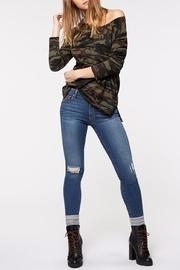  Renee Camo Crew Top
