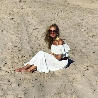  White Zoe Dress