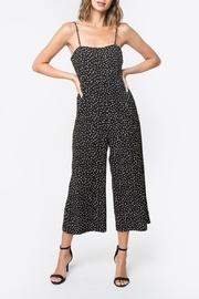  Black Polka-dot Jumpsuit